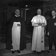 Pio XI con Aldo Olschki